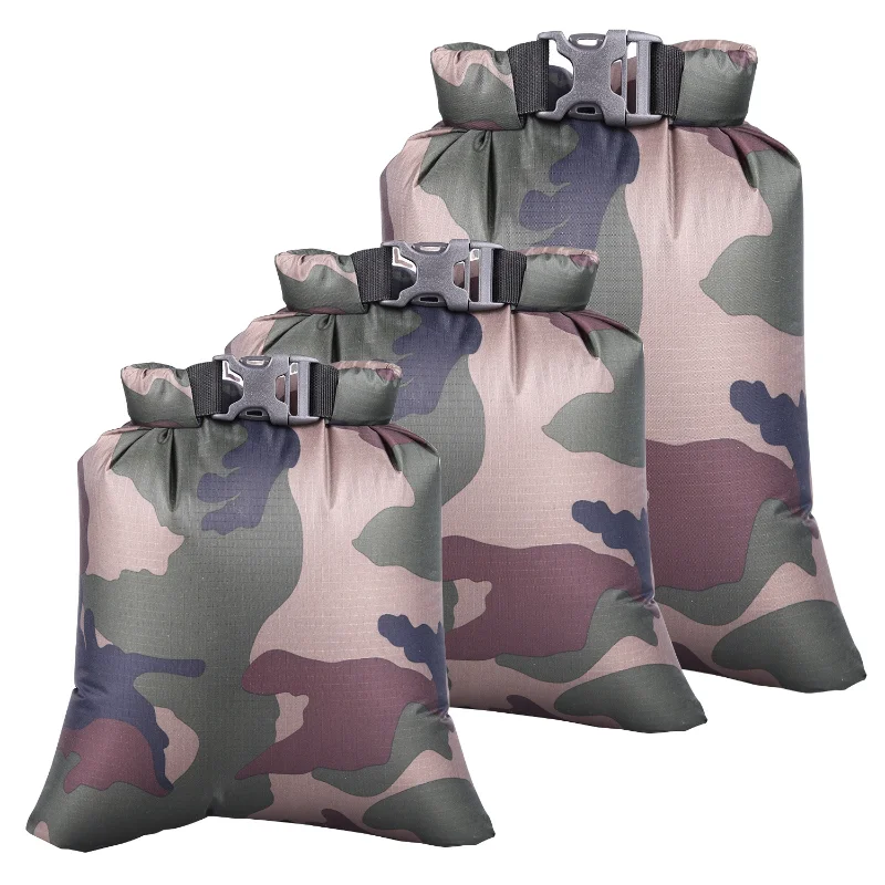 

3/5PCS Outdoor Waterproof Bag Dry Sack Waterproof Dry Backpack Storage Pouch for Drifting Boating Floating Kayaking Beach