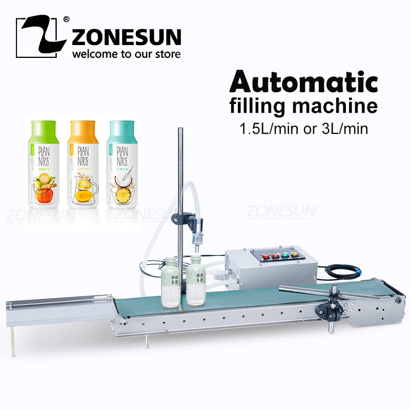 Автоматическая машина ZONESUN 3 л для розлива бутылок термостойкая макс. 100 ℃