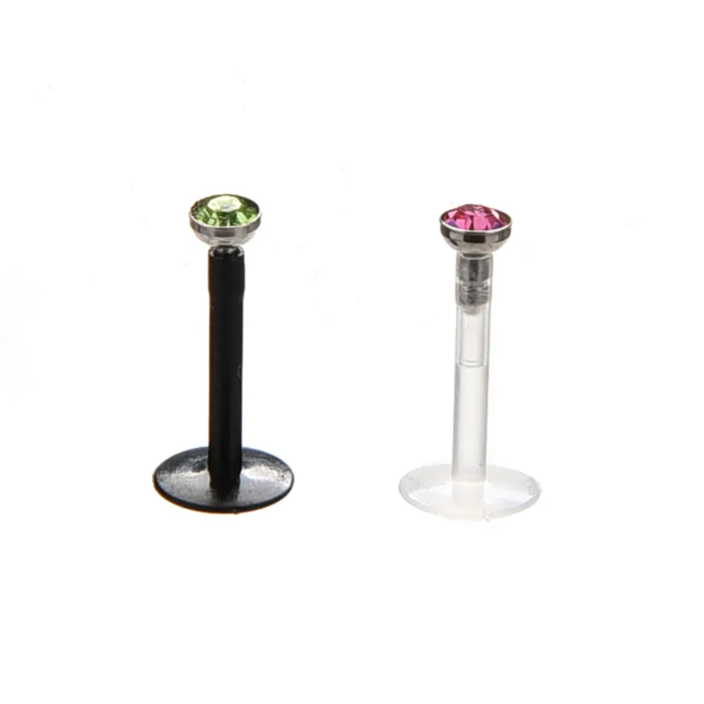 10 шт./пакет модные сапоги в панковском стиле бар акриловый кристалл серьги