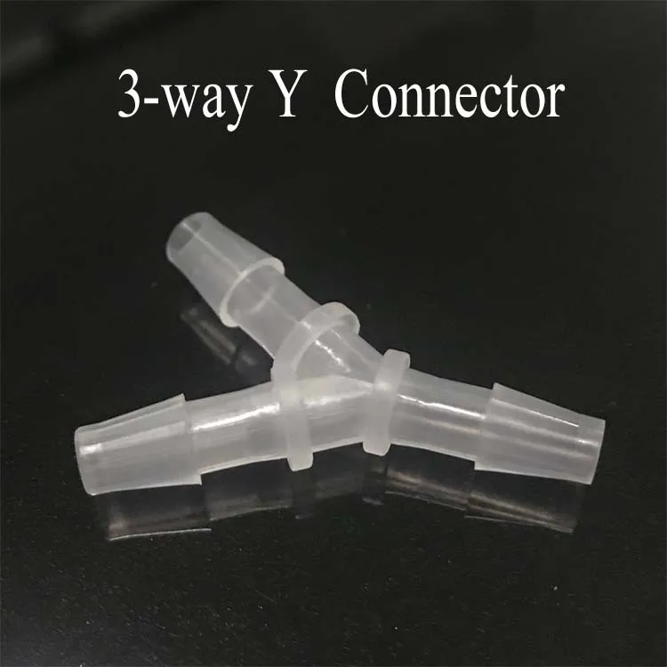 3 way Y 2-полосная разъемы, 3-сторонний выход Разъемы, коленчатые соединители и y-образными лямками соединители форм для Генераторы озона - Color: 3 way Y