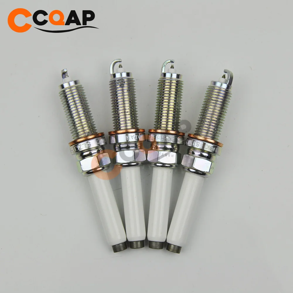 4 шт. платиновая Свеча зажигания A0041597903 SILZKFR8E7S для Mercedes Benz C300 CLA250 GLC300 Metris|Свечи и