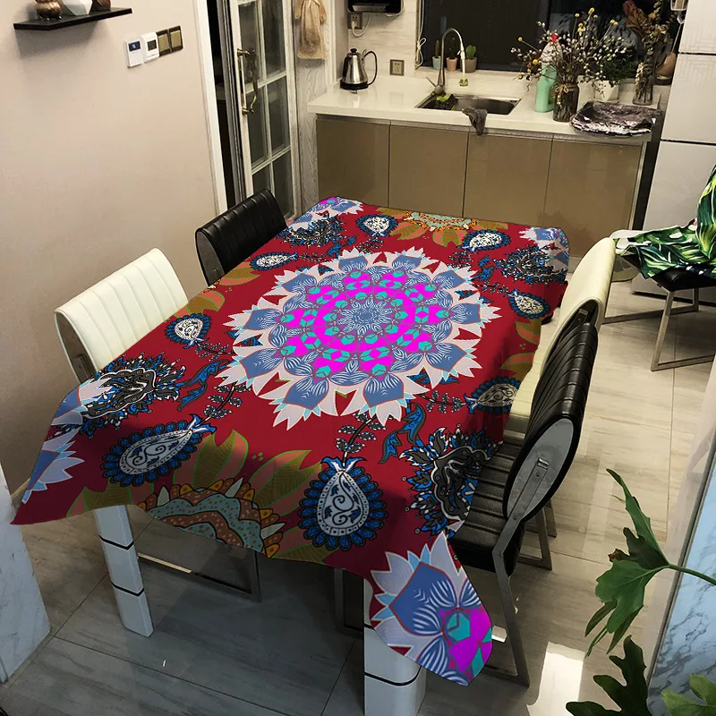Бирманский стиль скатерти пылезащитный коврик в шкафчик обеденный стол крышка