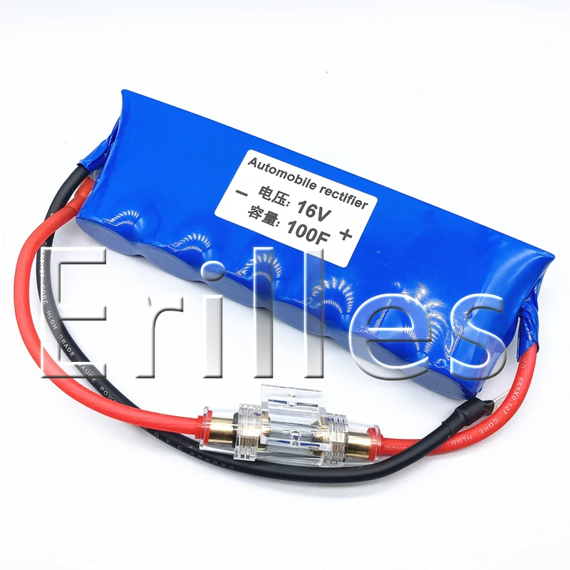 

Automotive super capacitor rectifier 2.7v600f 16v100f super farad capacitor module