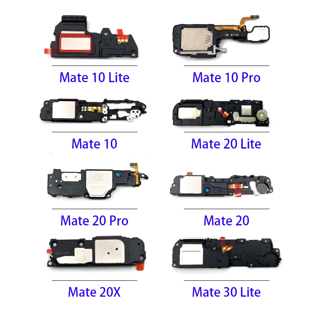 

10Pcs/Lot， For Huawei Mate 20X S 8 9 10 20 30 40 Lite Pro Loudspeaker bottom Loud Speaker Sound Buzzer Ringer Flex Cable