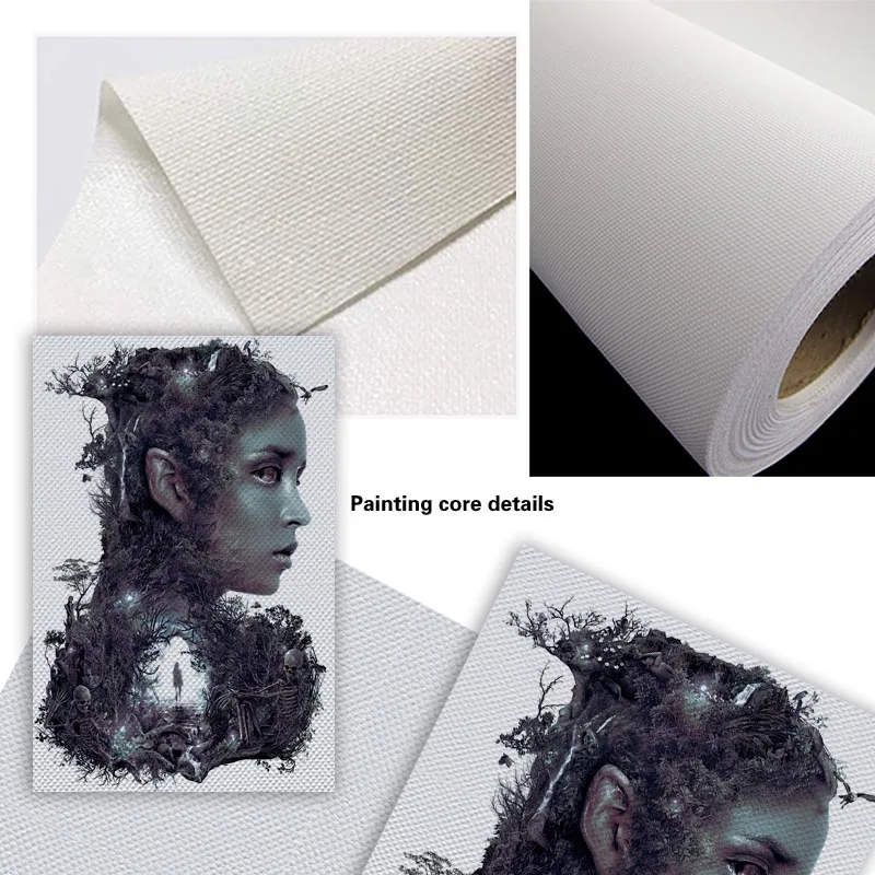 

Wildlife Nature Human Wall Art Picture Canvas Poster Nursery Print Minimalist Painting Decor No Frame