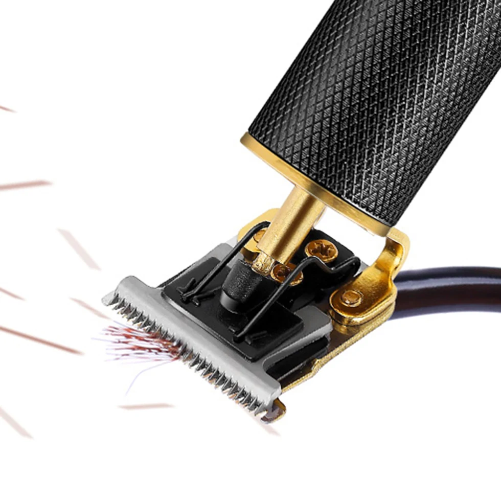 Триммер для волос Kemei 1971B перезаряжаемая через USB машинка стрижки T Outliner Skeleton Heavy