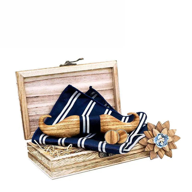 Новинка Галстуки ручной работы деревянный галстук бабочка мужской мужские