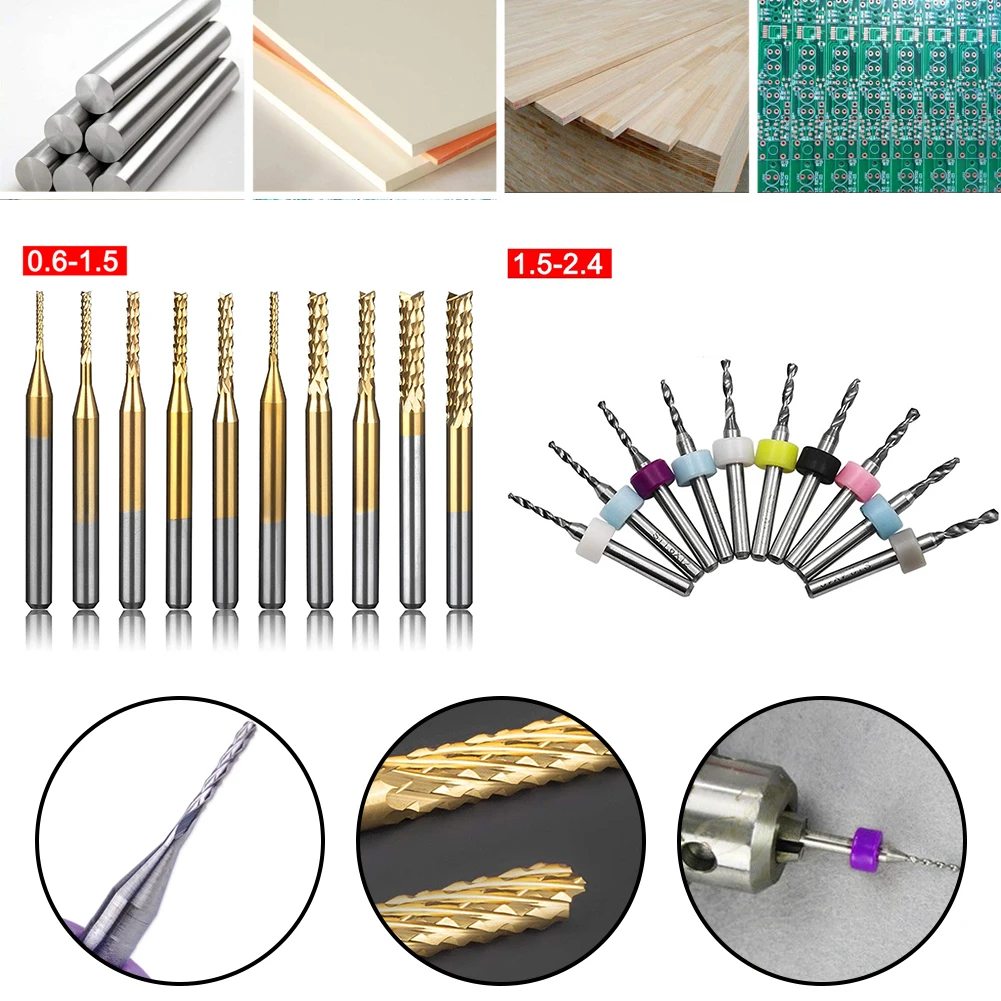 

Drill Bit PCB Drill bits Milling Cutter Router Bit Power tool accessory
