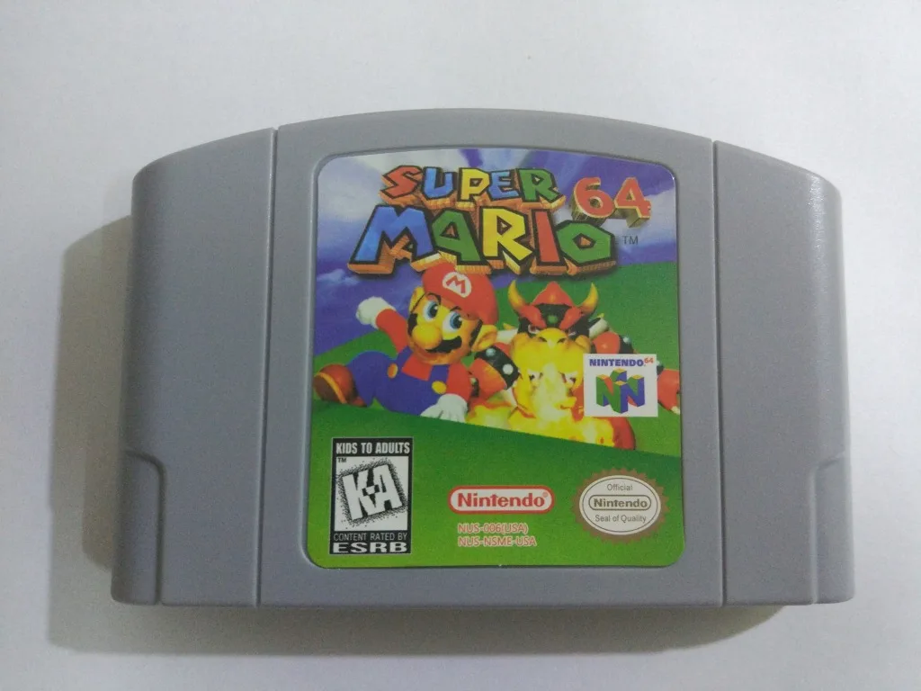 Игровая карта N64 версии для США Марио супер разбивать Брос вечеринка Супер