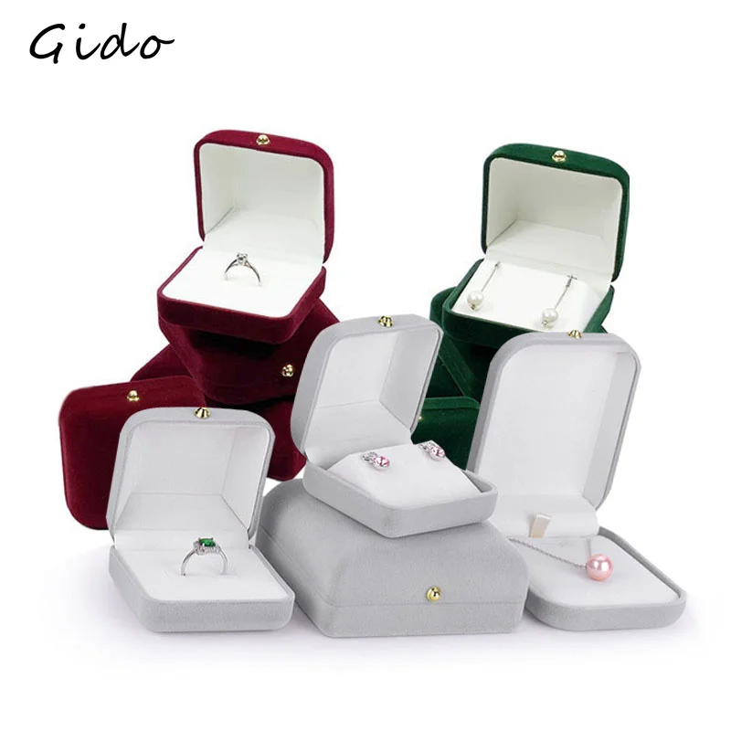 

Шкатулка для ювелирных украшений, подарочная упаковочная коробка для сережек, витрина и упаковка для ювелирных изделий