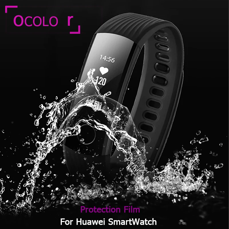 Защитная пленка для Huawei Honor Band 4 5 5I Гидрогелевая прозрачная стеклянная экрана Mi 3
