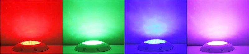 36 Вт RGB съемный подводный светодиодный прожектор для бассейна открытый IP68 водонепроницаемая лампа для поверхности для бассейна спа пруд фонтан