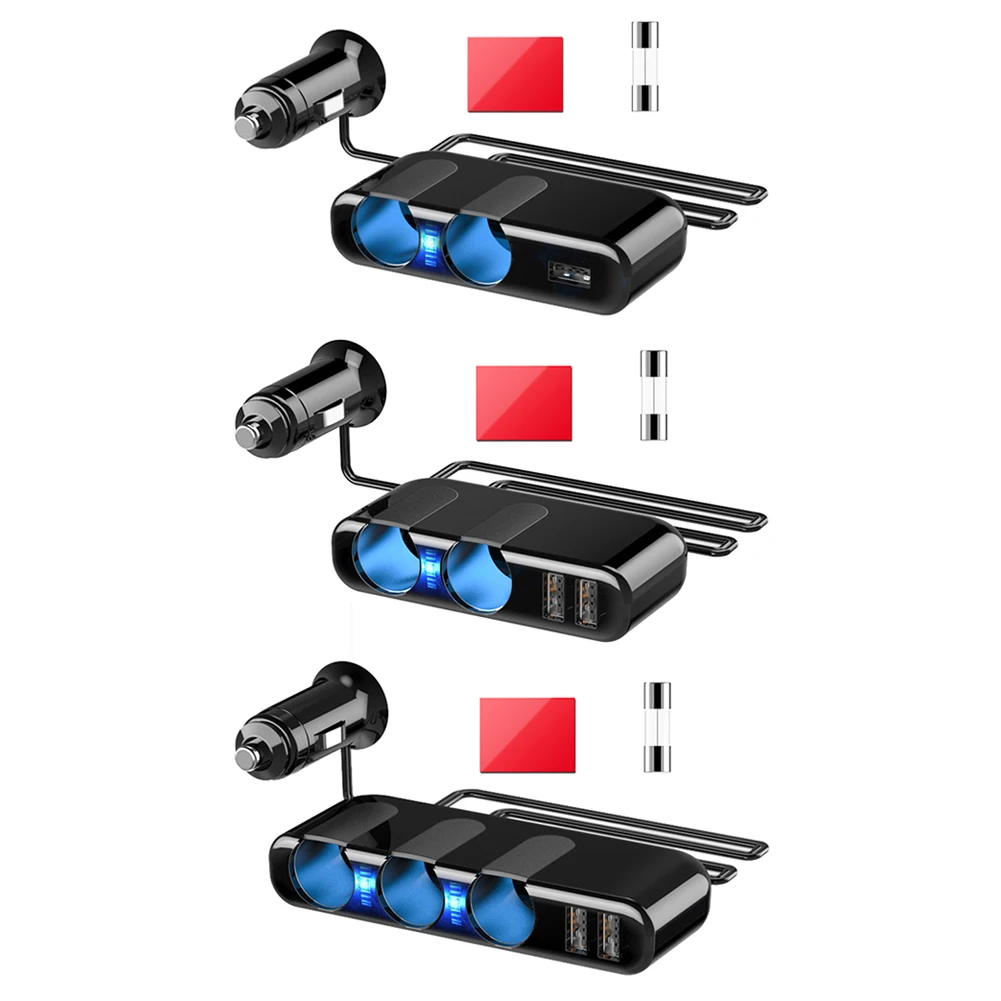 

12V-24V 120W Auto Vehicle Phone Charger Dual USB Port Socket Splitter Power Adapter 12V-24V USB Car Charger