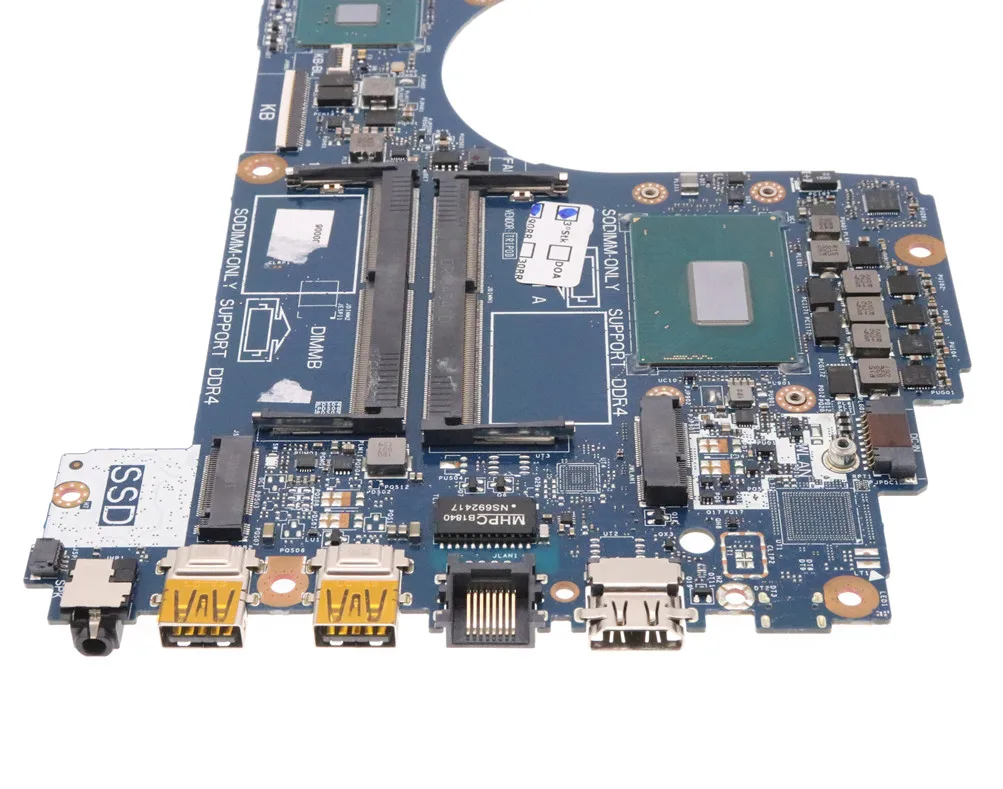 Billig LA-F611P Laptop Motherboard Für DELL G3 15-3579 3579 Original Mainboard CAL53 I5-8300H GTX1050