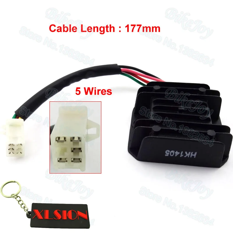 Регулятор напряжения 5 проводов выпрямитель для внедорожника GY6 125 куб. См 150