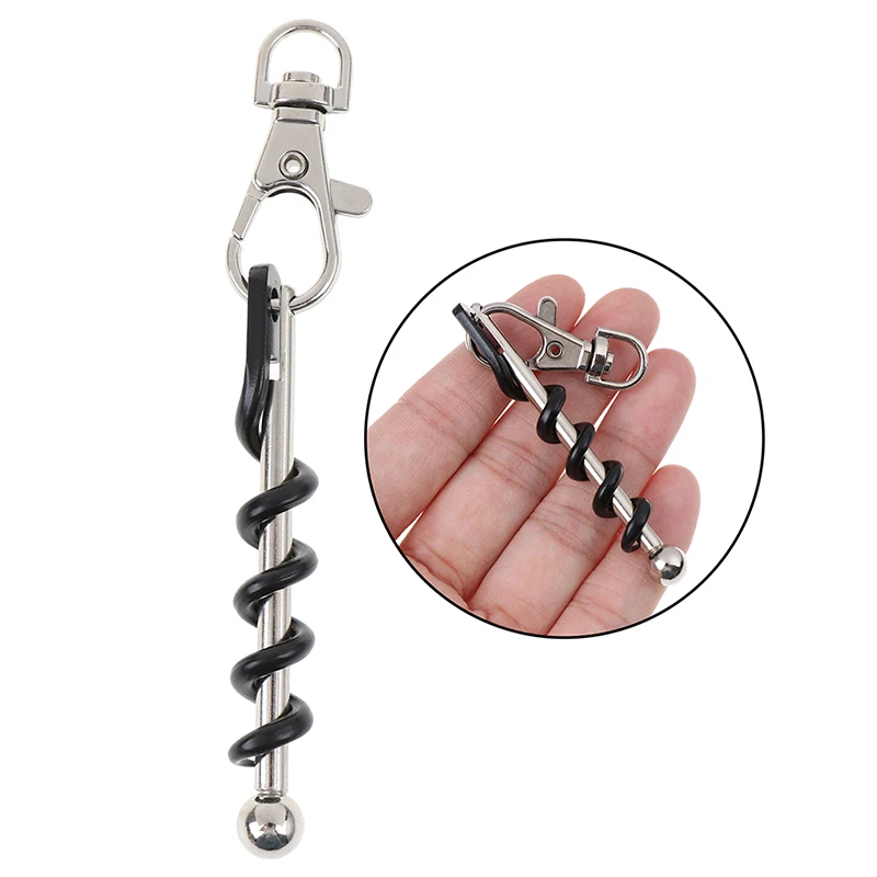 Креативный многофункциональный мини штопор из нержавеющей стали красного цвета