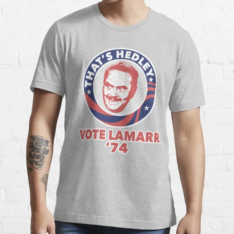 Новинка Vote Hedley Lamarr блестящие сиденья Thats фильм Фильмы футболка хлопковая