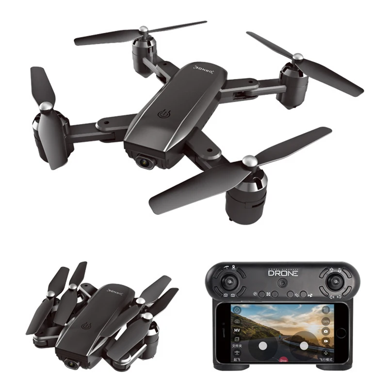 2019 ZD5 новые Радиоуправляемый Дрон Quadcopter с 1080 P Wi Fi FPV Камера вертолет 20 мин. время