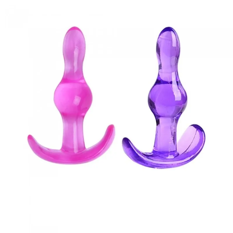1 шт. мини Мягкая силиконовая Анальная пробка Желейная игрушка на ощупь