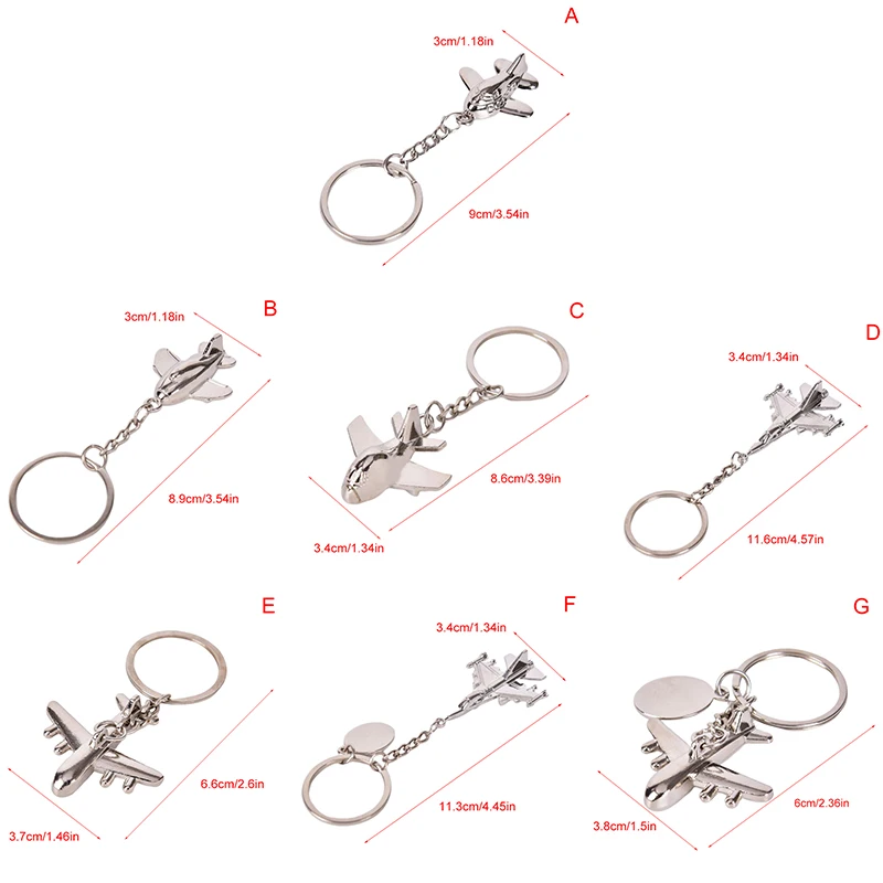 Креативный брелок металлическая морская модель авиационный подарок Модель