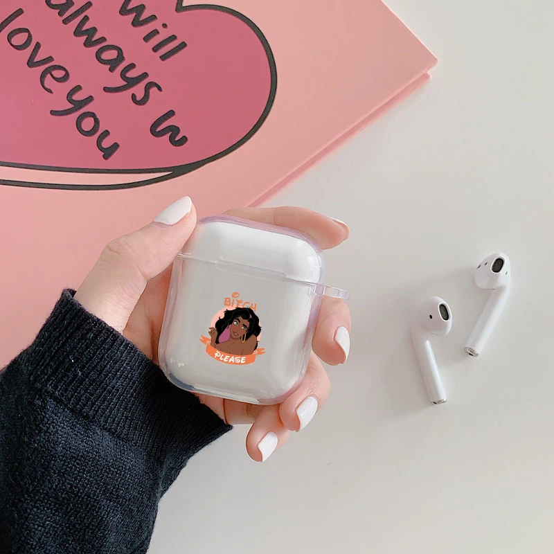 Забавный Модный чехол для Airpods 2 1 наушников мягкий карамельного цвета |