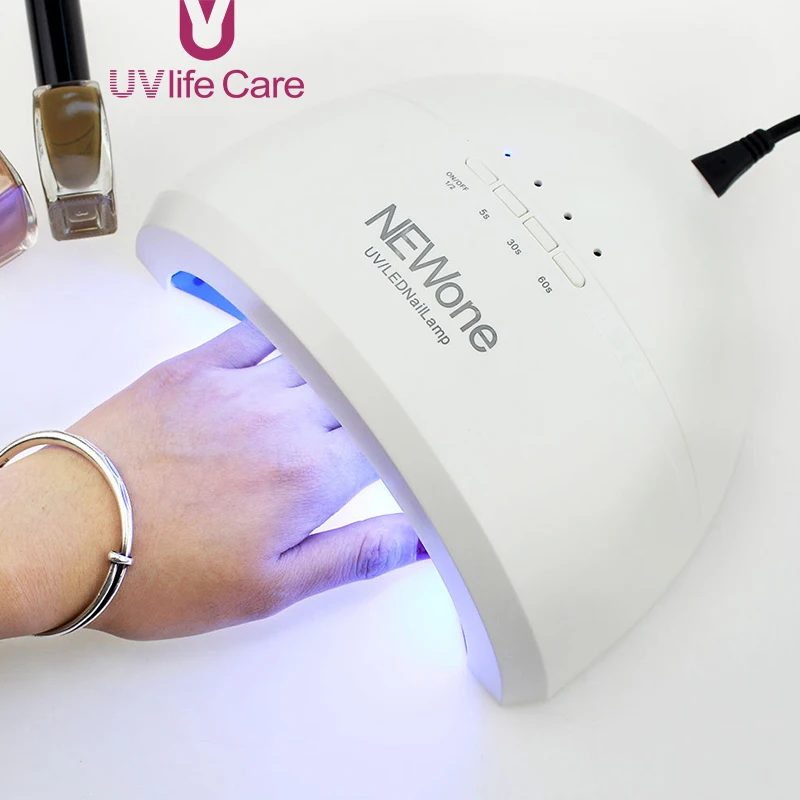 UVlife Care 48 Вт Сушилка для ногтей Светодиодная УФ лампа салон красоты макияж