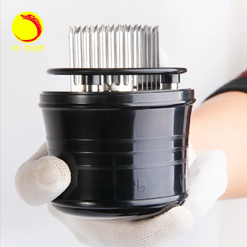 Бесплатная доставка мясорубка игла из нержавеющей стали 56 лезвий с безопасным