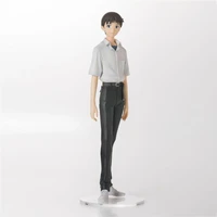 original anime action figure toys eva ikari shinji uniform boy decorative statue 18 model nagisa kaworu collectible figurine