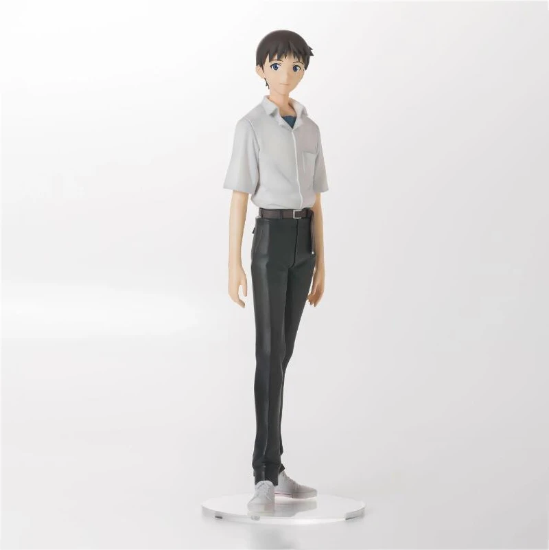 Оригинальная аниме фигурка игрушки EVA Ikari Shinji Униформа мальчик декоративная