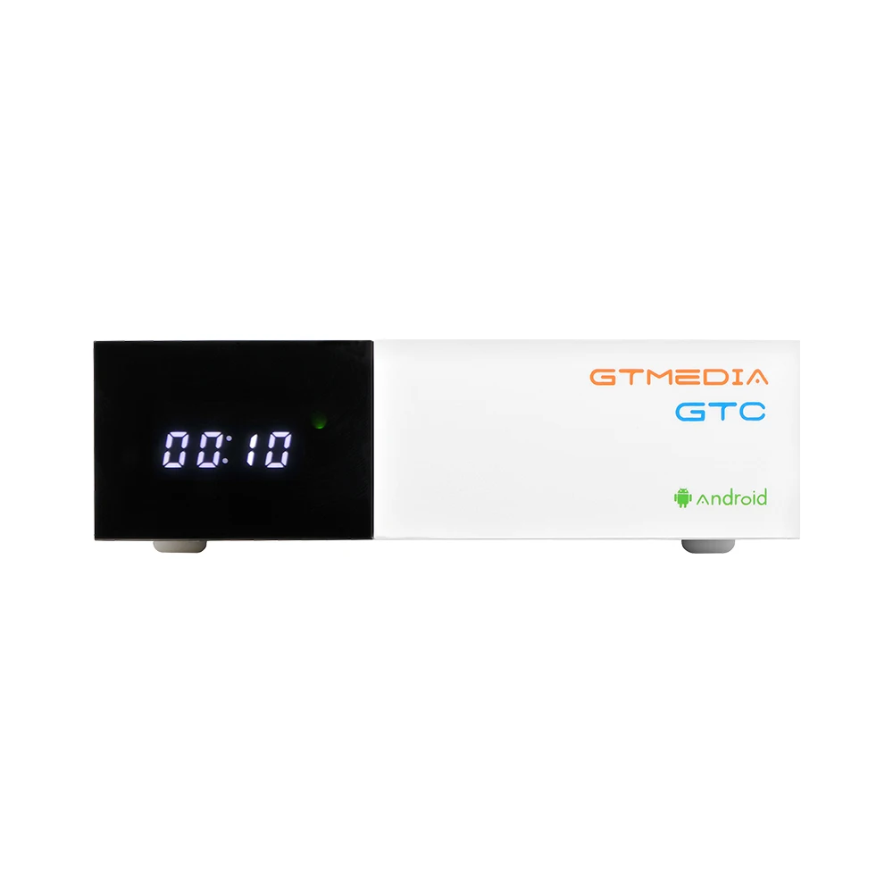 GTmedia GTC Smart tv BOX DVB-T2/S2/Cable ISDBT android 6,0 wifi H.265 поддержка World DIP tv m3u Netflix cccam Youtube Android tv BOX