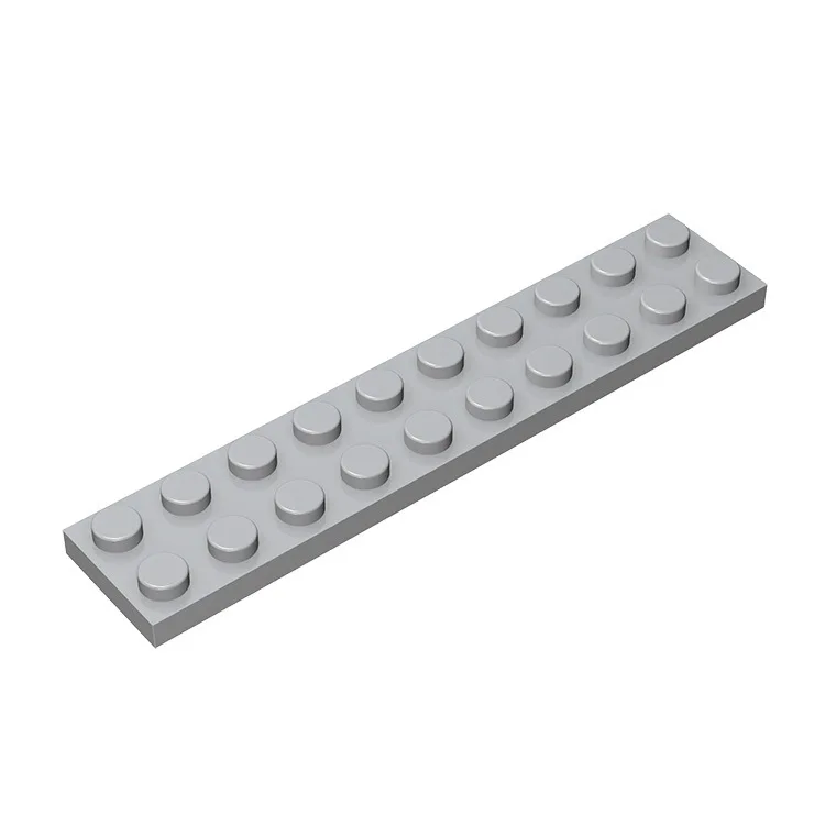 Строительные блоки technalal DIY 2x10 Базовая доска al части 10 шт. MOC творческие обучающие
