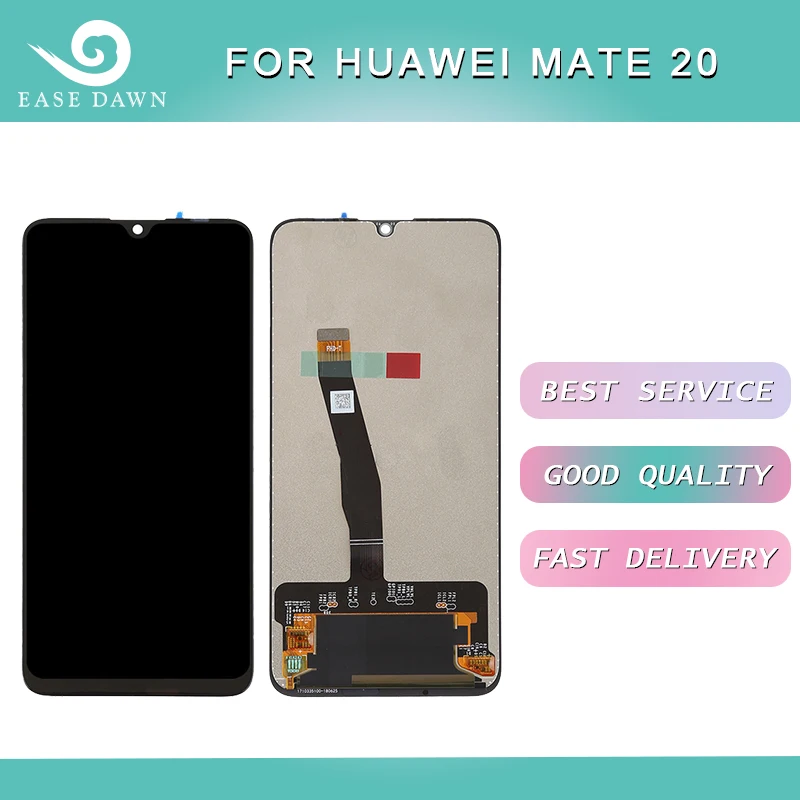 Для huawei mate 20 lcd ips дисплей ЖК-экран + сенсорная панель дигитайзер сборка для