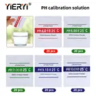 100 шт.компл. измеритель PH, калибровочный раствор, буферный порошок PH 4,01 + 6,86 + 7,0 + 10,01 + 9,18, Калибровочная точка, бесплатная доставка