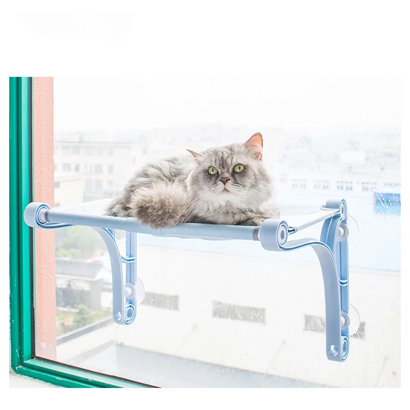 

New Cat Hammock Cat Sun Dual-use Suction Cup Cat Bed Cat Fun Cat Lounge Chair Removable And Washable Cat Hammock