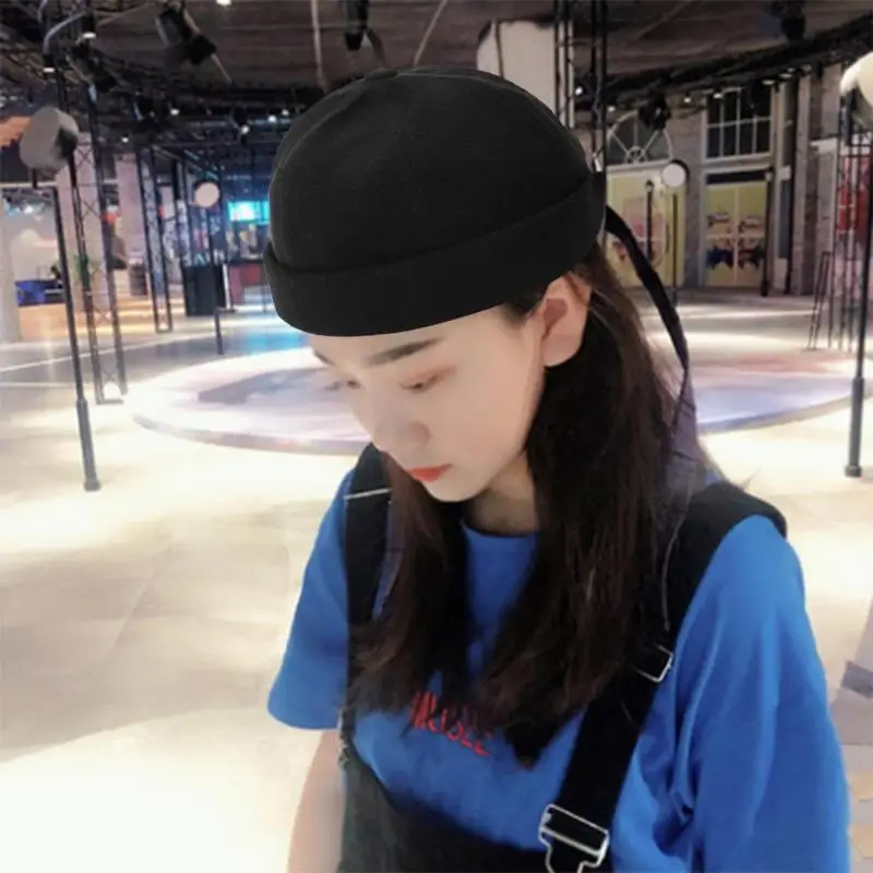 Шапка в клетку с черепом для мужчин и женщин повседневная шапка Docker Сейлор