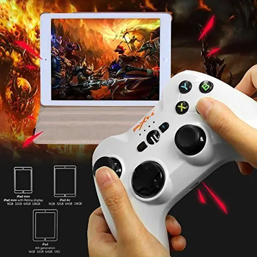 PXN-6603 MFi Сертифицированный беспроводной Bluetooth игровой контроллер Джойстик виброручка геймпад для iPhone/iPad/iPod Touch