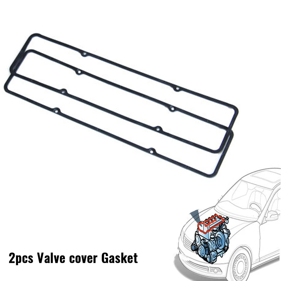 Valve cover Gasket Steel core Rubber Reusable for Small Block Chevy 283 305 327 350 High Quality | Автомобили и мотоциклы