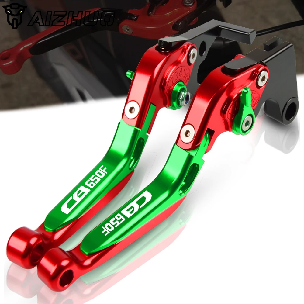 

Мотоциклетные аксессуары CNC для HONDA CB650F 2014 2015 2016 CB 650 F рычаги сцепления тормоза складной Выдвижной регулируемый ручной тормоз