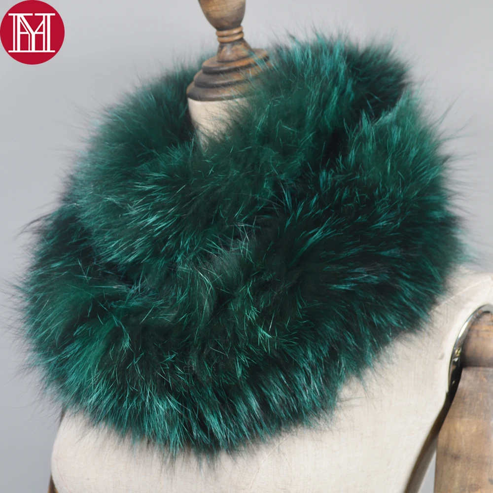 Шарф женский из натурального Лисьего меха большой теплый и мягкий 2021 натуральный