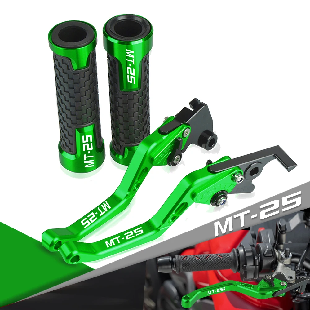 

FOR YAMAHA MT-25 MT25 MT 25 2015 2016 2017 Motorcycle Adjustable Brake Clutch Lever Handle Grips handle bar brakes Accessories