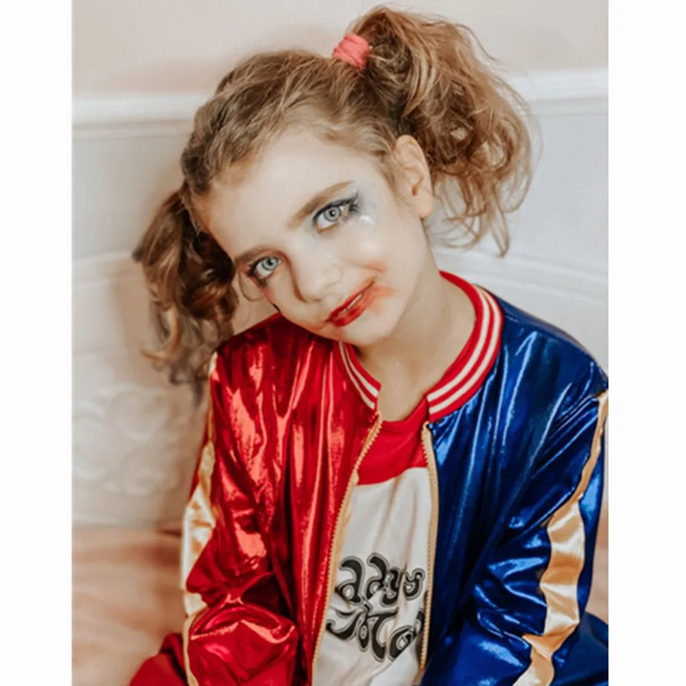 Рождественский костюм Пурим для девочек Харли из отряда самоубийц Квинна Харлин