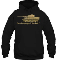 panzer vi tiger 1 german ww2 tank hoodies full casual cotton autumn and winter harajuku sweatshirts