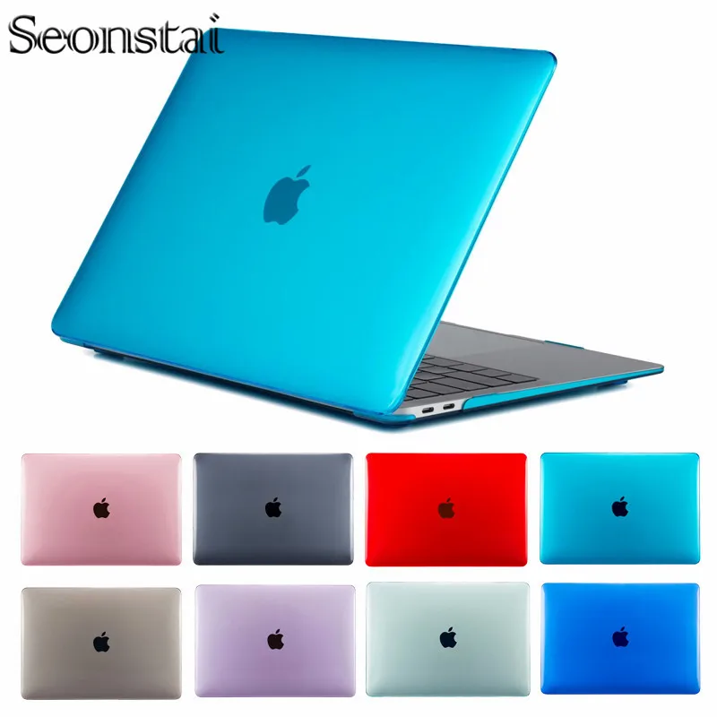 Чехол для APPle MacBook Air Pro Retina 11 12 13 15 16 прозрачный пластиковый жесткий чехол MacBookA1707