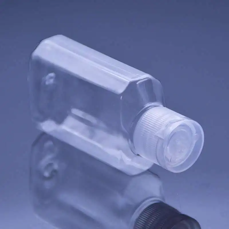 Раскладной восьмиугольный флакон 60/100/120/250 мл пустой зеркальный спиртовой гель