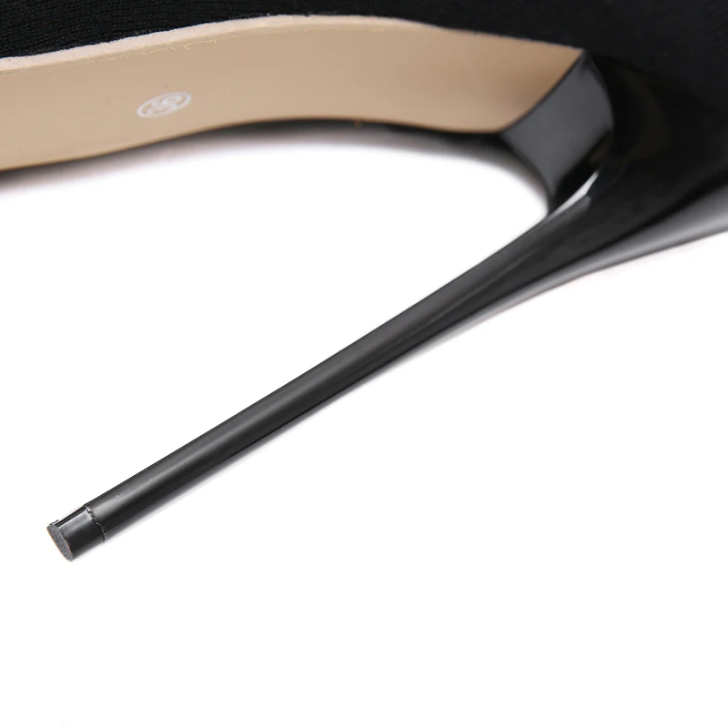 Весенние сапоги Женская стелька из эластичной ткани Сапоги выше колена на