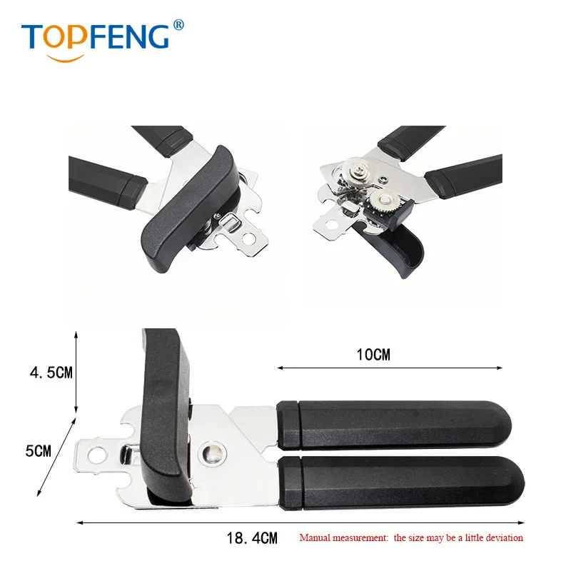 TOPFENG Strong 3 в 1 Многофункциональный консервный нож для бутылок ручной работы