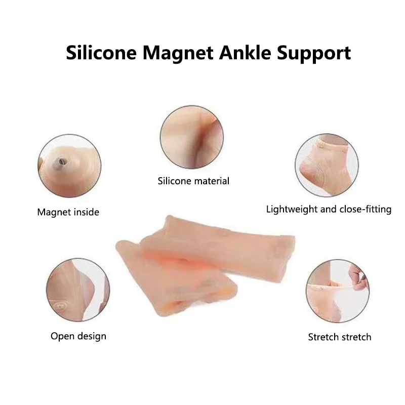 Магнитный терапевтический фиксатор голеностопа от растяжения связок артрита