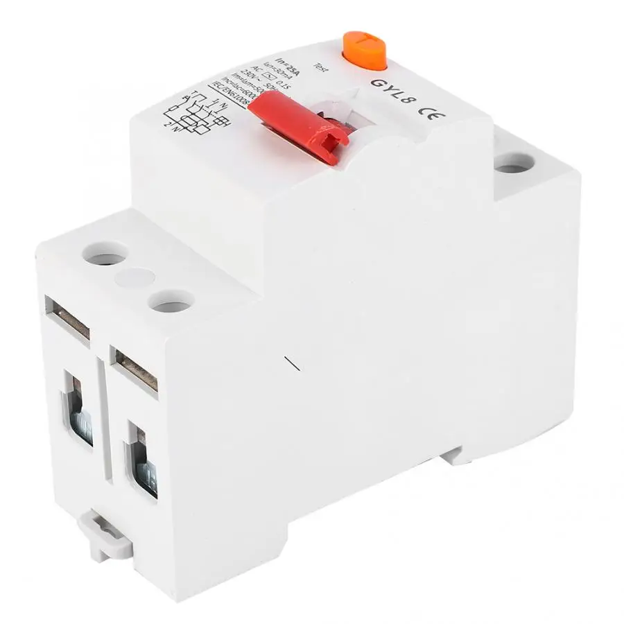 Автоматический выключатель GYL8 25/40/63A 2P RCCB автоматический остаточного тока