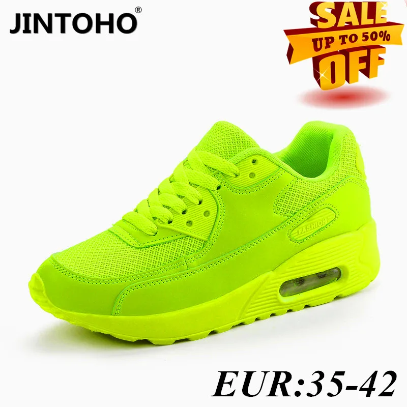 JINTOHO 2020 женская спортивная обувь летние дышащие сетчатые Брендовые женские туфли