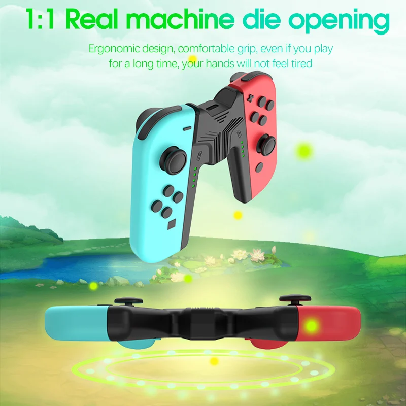 

Switch JoyCon Controller Charger Dock Grip Handle Stand Station Holder For Nintendo Switch NS JoyCon Game Support For Charging